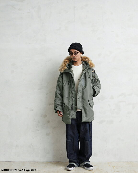 楽天市場】WAIPER.inc ワイパーインク 米軍 初期型 N-3B VINTAGE 