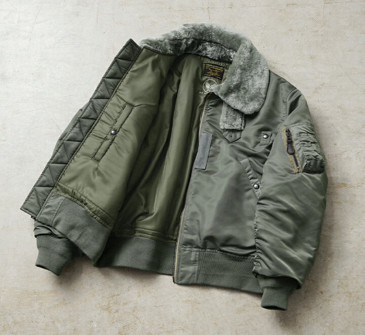 楽天市場】米軍 U.S.AIR FORCE B-15D フライトジャケット WAIPER.inc 