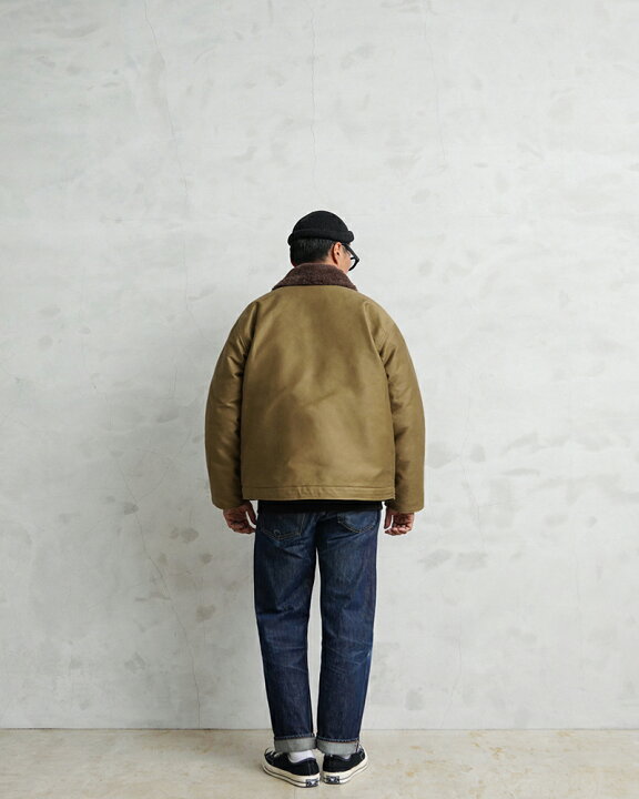 楽天市場】WAIPER.inc 忠実復刻 米軍 U.S.NAVY N-1 デッキジャケット 