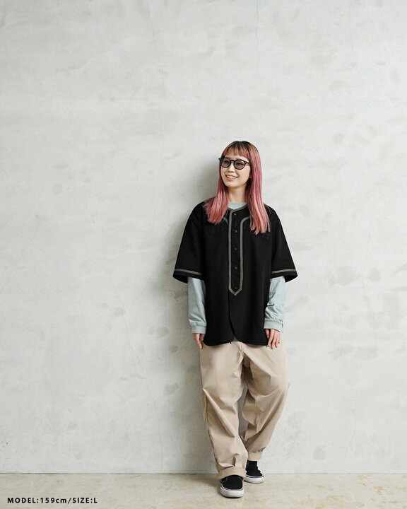 楽天市場】【あす楽】BASEBALL SHIRT ベースボールシャツ WAIPER.inc 