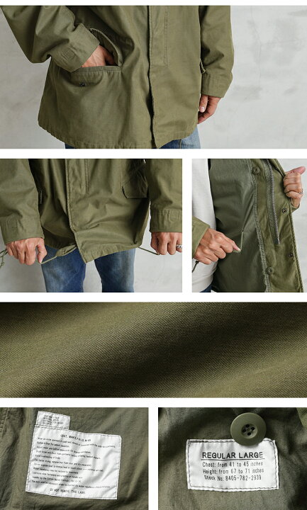 楽天市場】WAIPER.inc ワイパーインク 米軍 M-65 フィールドジャケット 