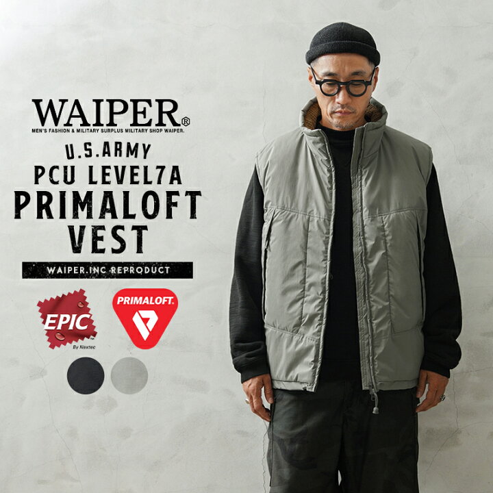 WAIPER.inc ワイパーインク 米軍 PCU LEVEL7A PRIMALOFT ベスト PERTEX 