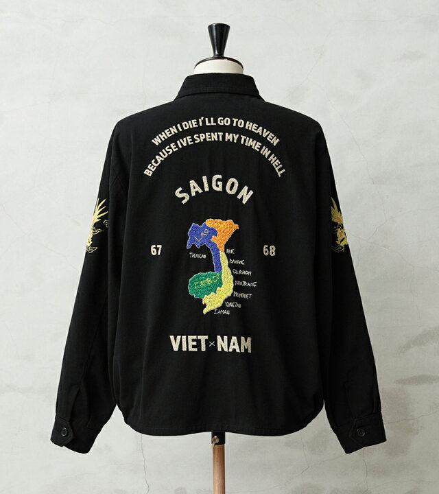 楽天市場】WAIPER.inc SOUVENIR VIETNAM JACKET ベトナムジャケット 