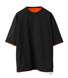 【最短即日発送】WAIPER.inc 米海軍 US.NAVY リバーシブルTシャツ【WP1005】【クーポン対象外】【T】｜無地 厚手 半袖 クルーネック メンズ ミリタリー トップス カットソー 大きいサイズ ブランド おしゃれ ネイビー イエロー バイカラー 米軍
