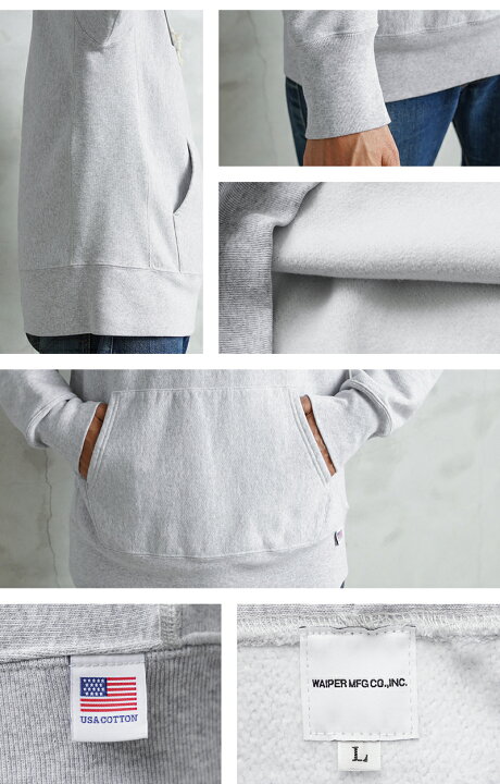 楽天市場】WAIPER.inc “W.P.ARMY” USコットン プルオーバー スウェット 