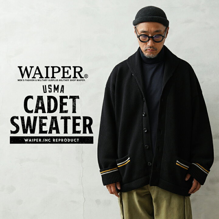 楽天市場】WAIPER.inc 米軍 USMA カデットセーター【WP1106】【T 