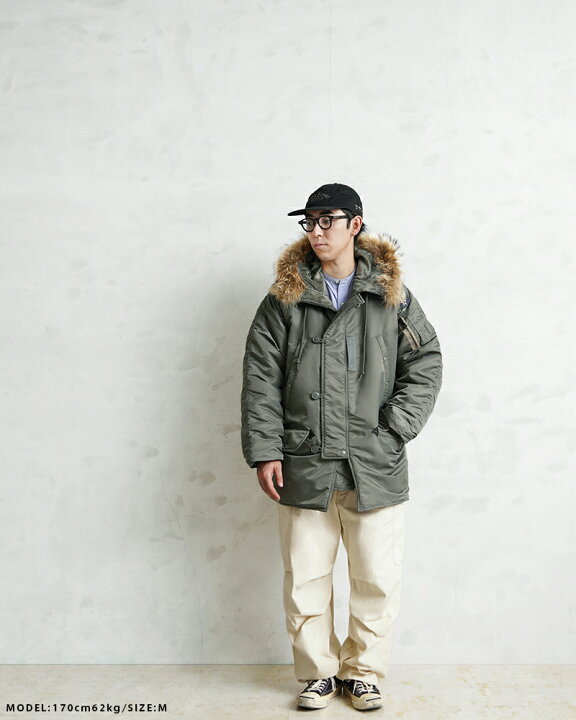 楽天市場】WAIPER.inc 米軍 初期型 N-3B VINTAGE フライトジャケット  