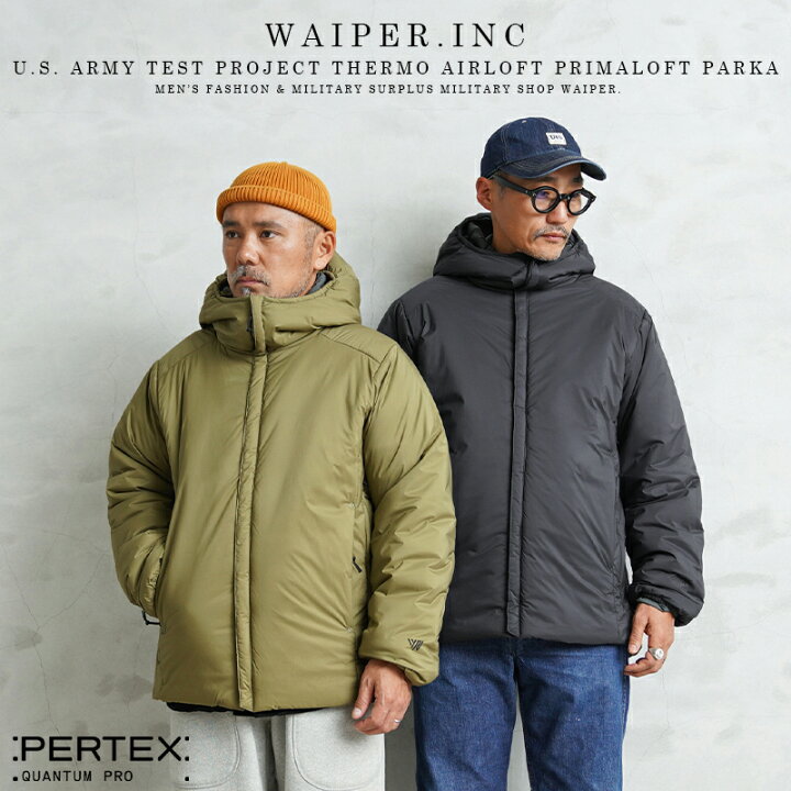 楽天市場】WAIPER.inc 米軍 TEST PROJECT THERMO AIRLOFT PRIMALOFT 