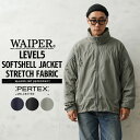 WAIPER.inc LEVEL5 ソフトシェルジャケット PERTEX UNLIMITED STRETCH FABRIC【WP1079】【T】【クーポン対象外】｜ア…