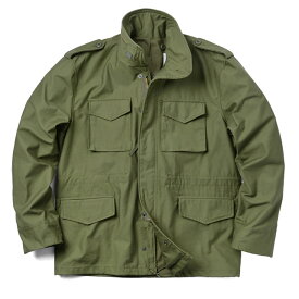 クーポンで最大15%OFF★忠実復刻 新品 米軍 M-65フィールドジャケット【T】｜メンズ アウター ミリタリー 大きいサイズ カーキ 黒 ブラック ポケット多い m65 レプリカ リプロダクト おしゃれ 秋 冬 送料無料 セール sale