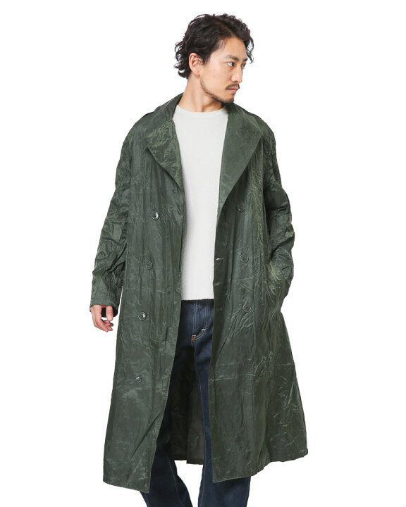 楽天市場】実物 米軍 GREEN SHADE M-2 ラバーコーティング ナイロン 