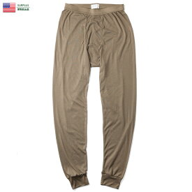 ★実物 新品 米軍 LWCWUS ドロワーズ / アンダーパンツ BROWN【クーポン対象外】【I】
