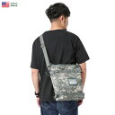 実物 新品 米軍 MOLLE II RADIO ショルダーバッグ ACU【クーポン対象外】【T】/ メンズ レディース ミリタリーバッグ カバン 斜め掛け カジュアル 通勤 通学 旅行 普段づかい カジュアル カモフラージュ 迷彩 撥水 防水 一泊二日