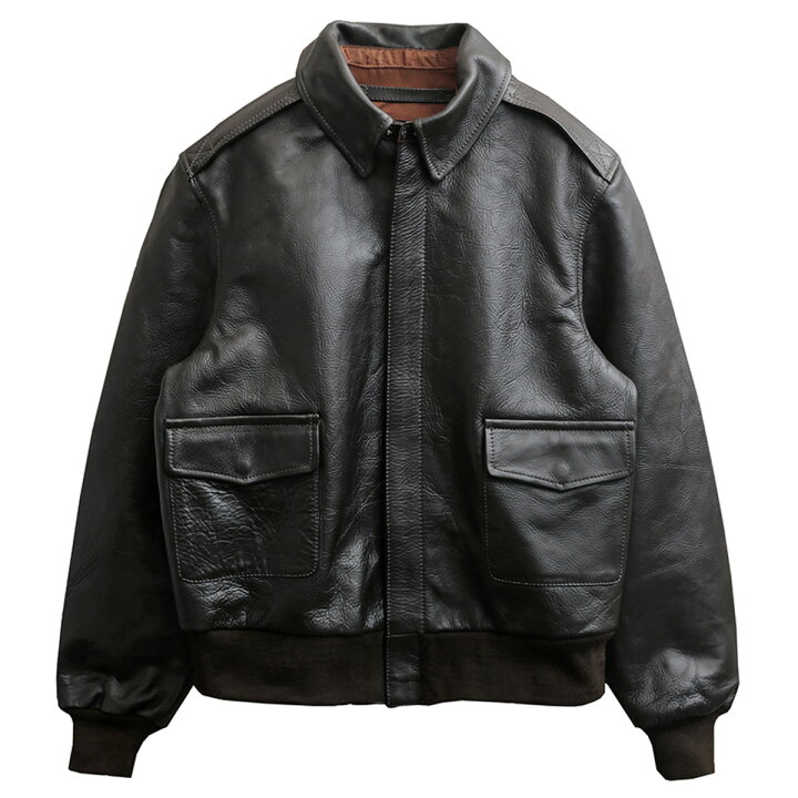 楽天市場】新品 米軍タイプ A-2 レザーフライトジャケット / メンズ 