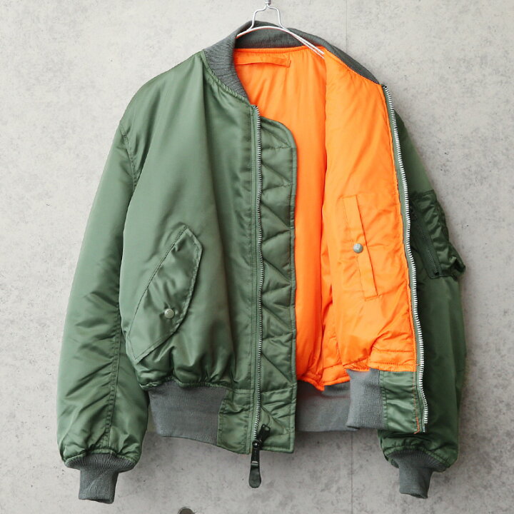 新品 デッドストック グリーンブライヤー MA-1 1990S アメリカ製 緑 