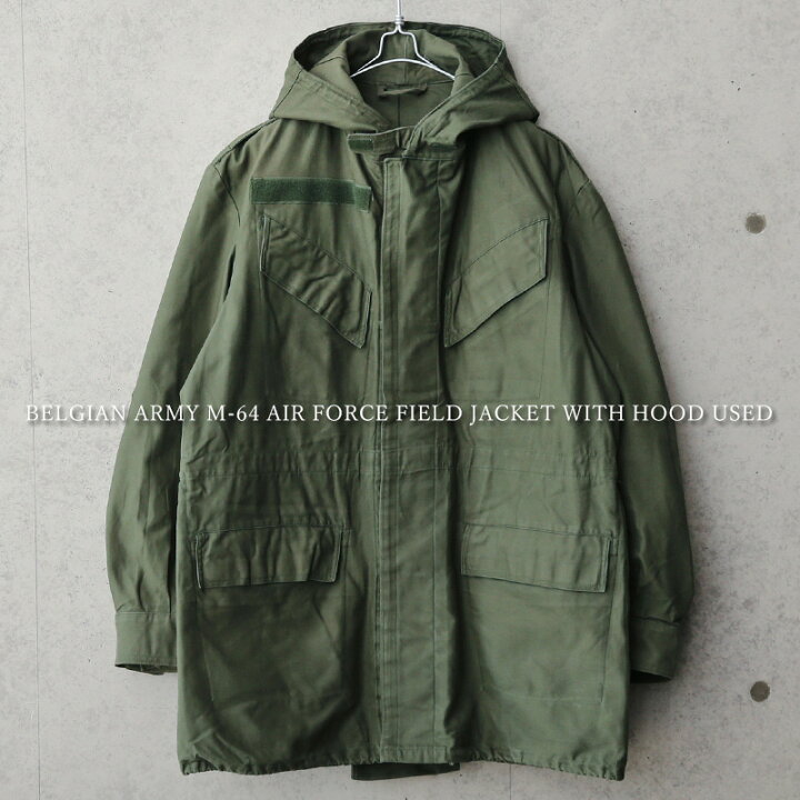 楽天市場】実物 USED ベルギー軍 M-64 AIR FORCE フーデッド 