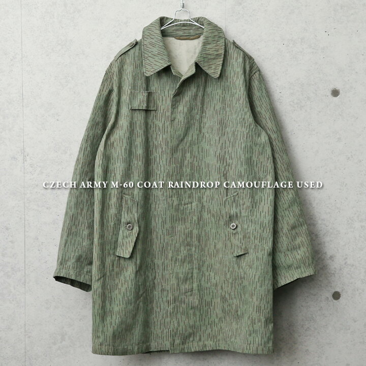 楽天市場】実物 USED チェコ軍 M-60 レインドロップカモ フィールド 