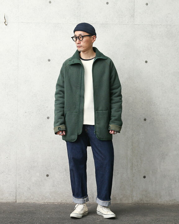 楽天市場】実物 USED オランダ軍 ボアフリース ライナージャケット  