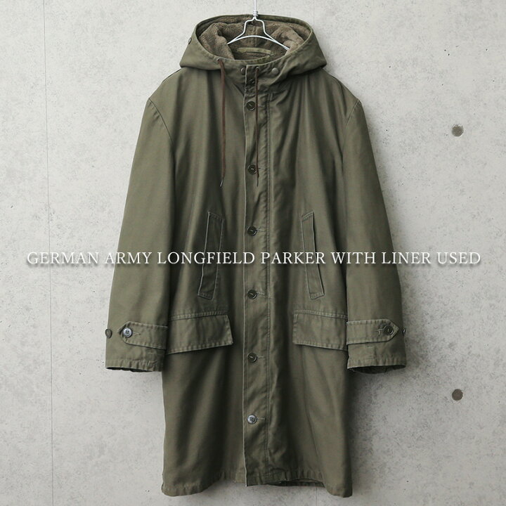 楽天市場】実物 USED ドイツ軍 ロングフィールドパーカー【クーポン 