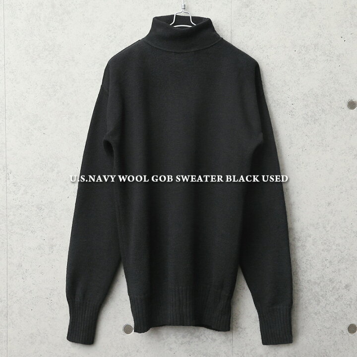 楽天市場】実物 USED 米軍 U.S.NAVY WOOL GOB セーター【クーポン対象 