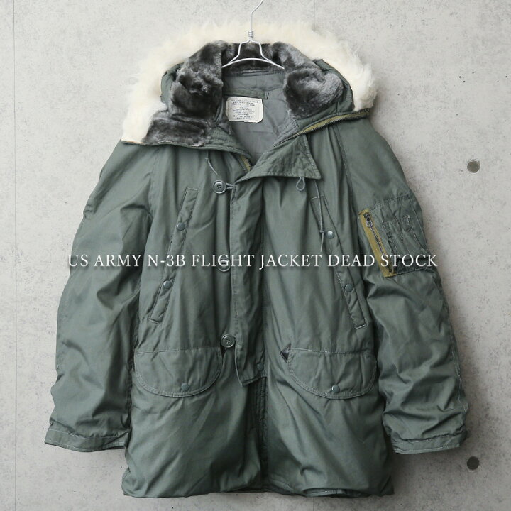 楽天市場】希少 実物 新品 デッドストック 米軍 N-3B フライト  