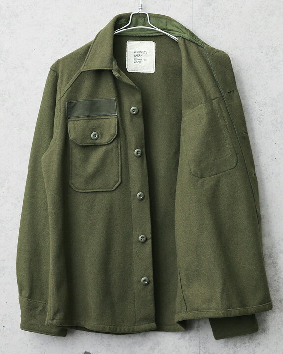 楽天市場】実物 USED 米軍 ヴィンテージ ウールシャツ OG-108 後期型 