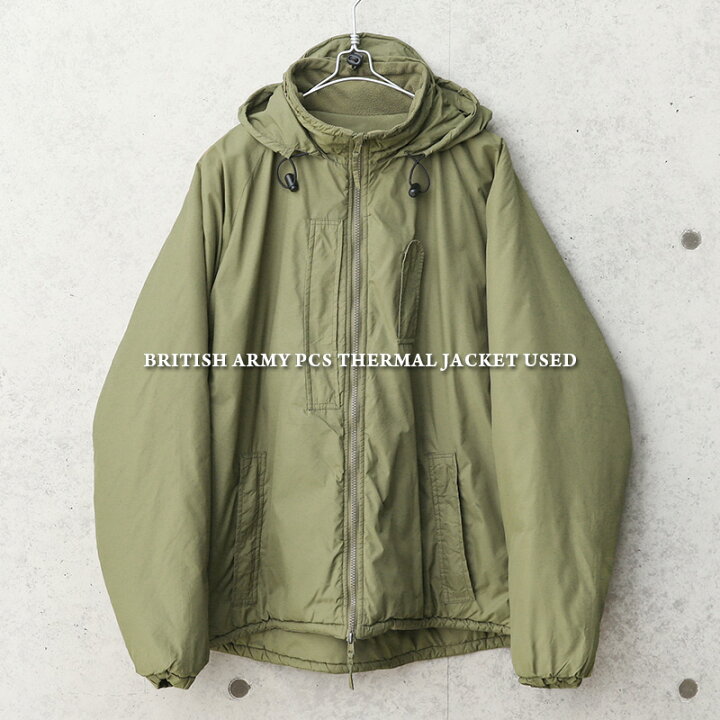 楽天市場】実物 USED イギリス軍 PCS THERMAL ジャケット【クーポン 