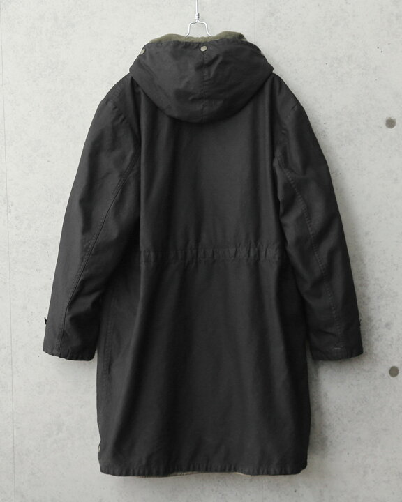 楽天市場】実物 USED ドイツ軍 ロングフィールドパーカー BLACK染め  
