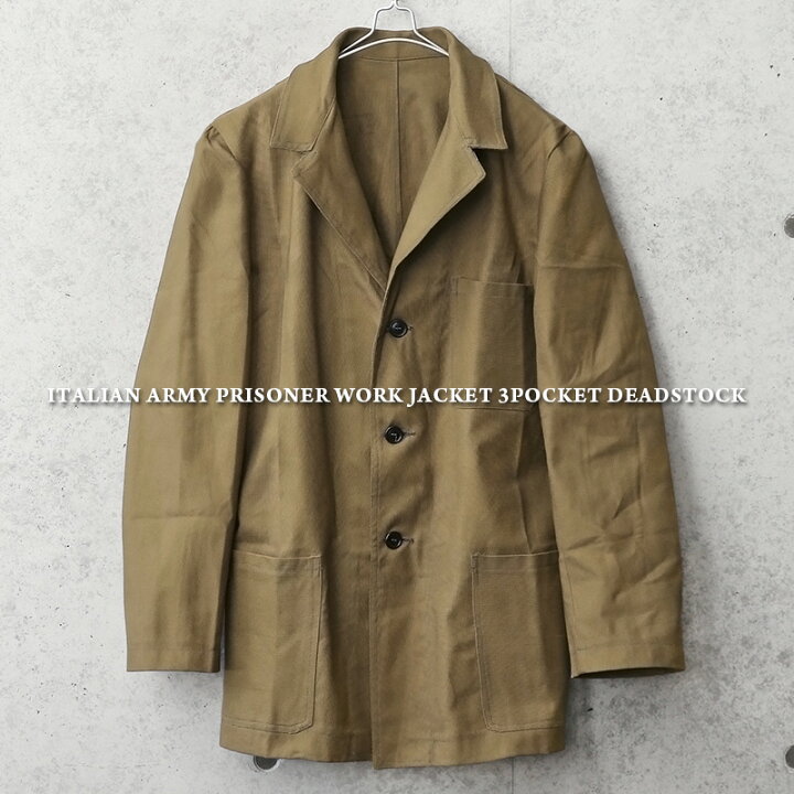 楽天市場】実物 新品 デッドストック イタリア軍 プリズナー ワーク 