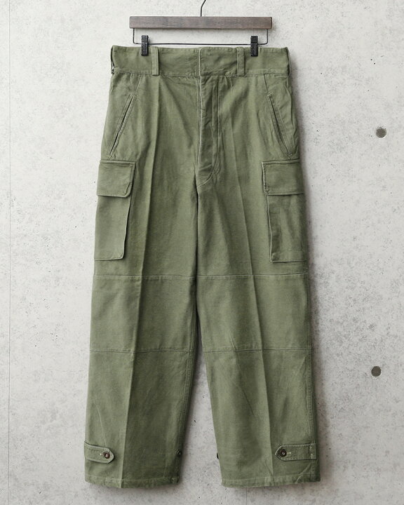 楽天市場】希少 実物 USED フランス軍 M-47 カーゴパンツ 前期型 