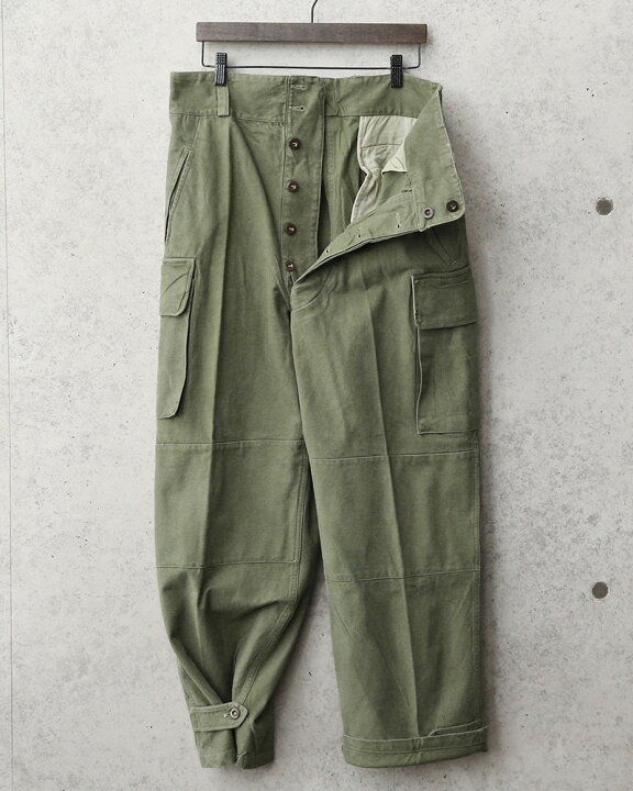 楽天市場】希少 実物 USED フランス軍 M-47 カーゴパンツ 前期型 