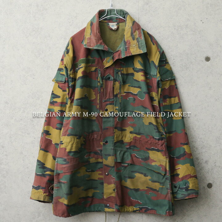 楽天市場】実物 USED ベルギー軍 M-90 ジグソーカモ フィールド 