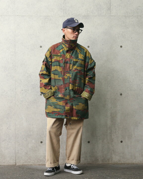 楽天市場】実物 USED ベルギー軍 M-90 ジグソーカモ フィールド 