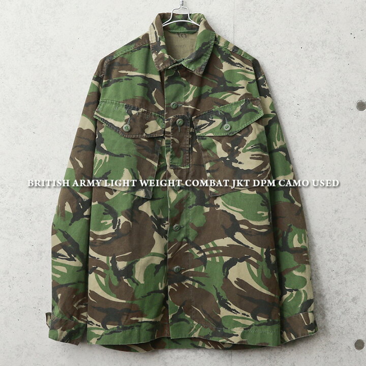 楽天市場】実物 USED イギリス軍 LIGHTWEIGHT COMBAT ジャケット DPM 