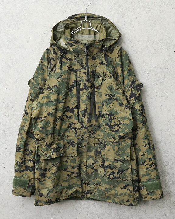 楽天市場】実物 USED 米海兵隊（U.S.M.C.）ECWCS WATERPROOF パーカー 