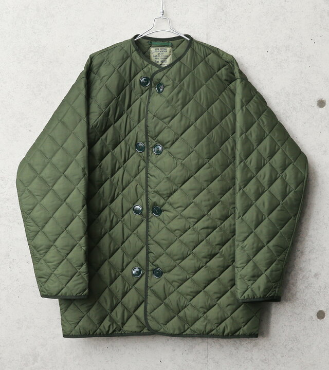 楽天市場】実物 新品 デッドストック イギリス軍 キルティング 