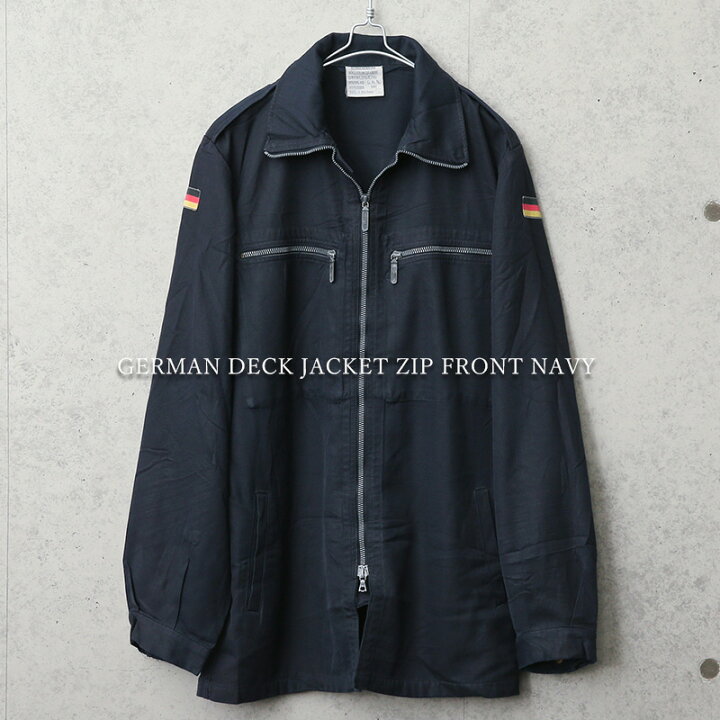 楽天市場】実物 USED ドイツ軍 FR フロントジップ デッキジャケット 