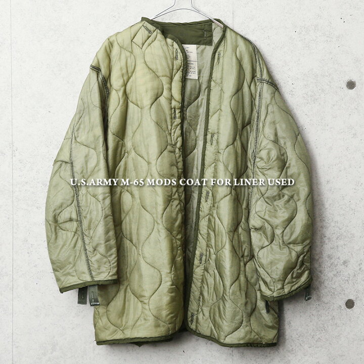 楽天市場】実物 USED 米軍 M-65 モッズコート用ライナー【クーポン対象 