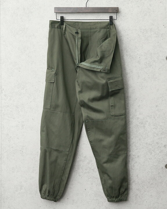楽天市場】実物 USED イタリア軍 ダブルニー ZIP カーゴパンツ 