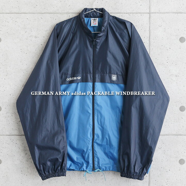 楽天市場】実物 USED ドイツ軍 adidas（アディダス）PACKABLE ウィンド 