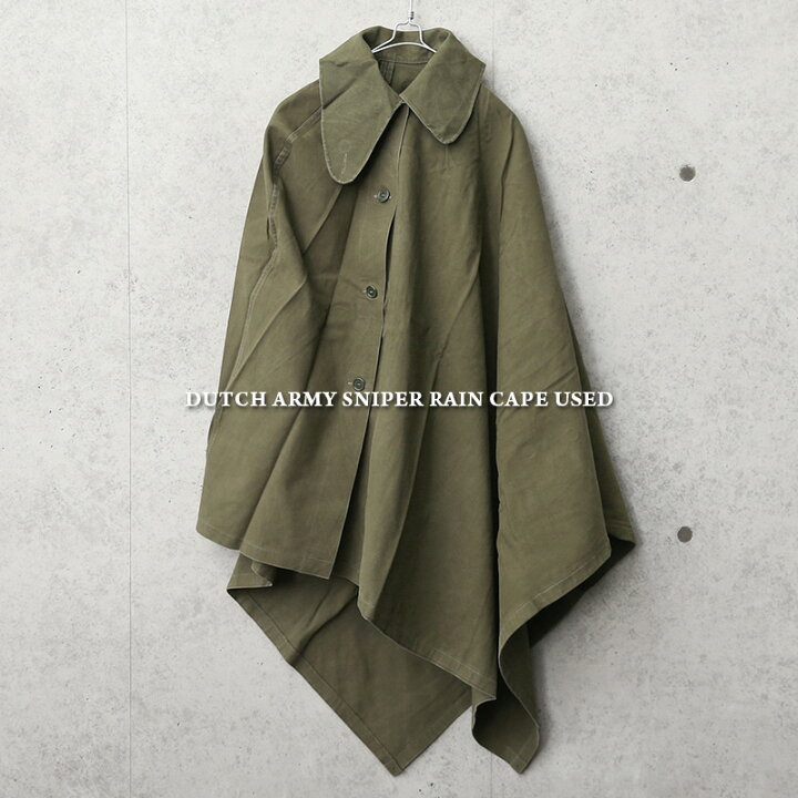 楽天市場】実物 USED オランダ軍 スナイパー レインケープ【クーポン 