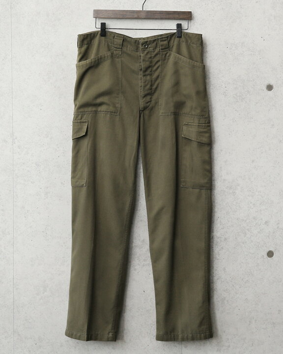 楽天市場】実物 USED オーストリア軍 ファティーグカーゴパンツ 