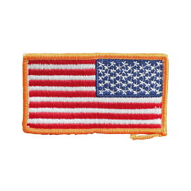 実物 新品 デッドストック 米軍 アメリカ国旗 リバースパッチ（ワッペン）【クーポン対象外】【I】｜星条旗 ミリタリー メンズ アメカジ カスタム フライトジャケット ミリタリーバッグ ジャケット バッグ 軍物 放出品