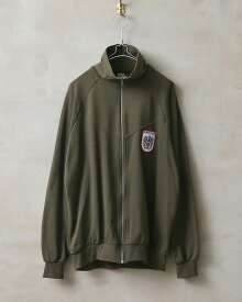 実物 USED オーストリア軍 トレーニングジャケット WHITEパッチ【クーポン対象外】【I】｜ジャージ フィットネス トラック ブルゾン ジム ランニング ブラウン オリーブ 古着 軍放出品 おしゃれ メンズ レディース アウター
