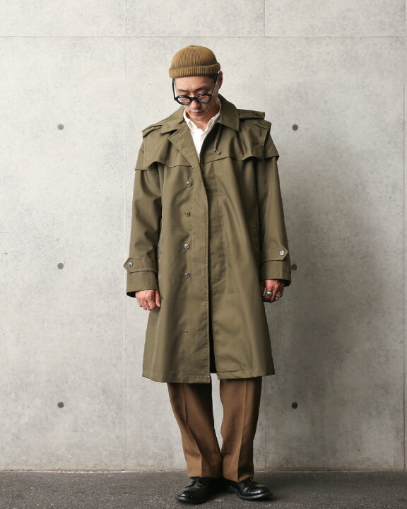 楽天市場】実物 USED ルーマニア軍 オフィサー レインコート OLIVE 