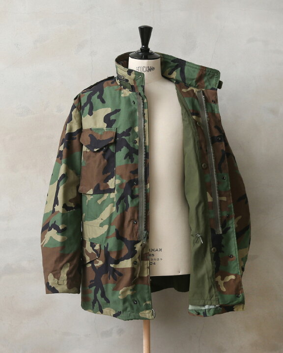 楽天市場】実物 USED 米軍 M-65 フィールドジャケット WOODLAND 