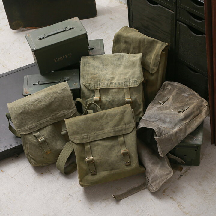楽天市場】実物 USED イギリス軍 M-37 ミュゼット バッグ / ショルダー 
