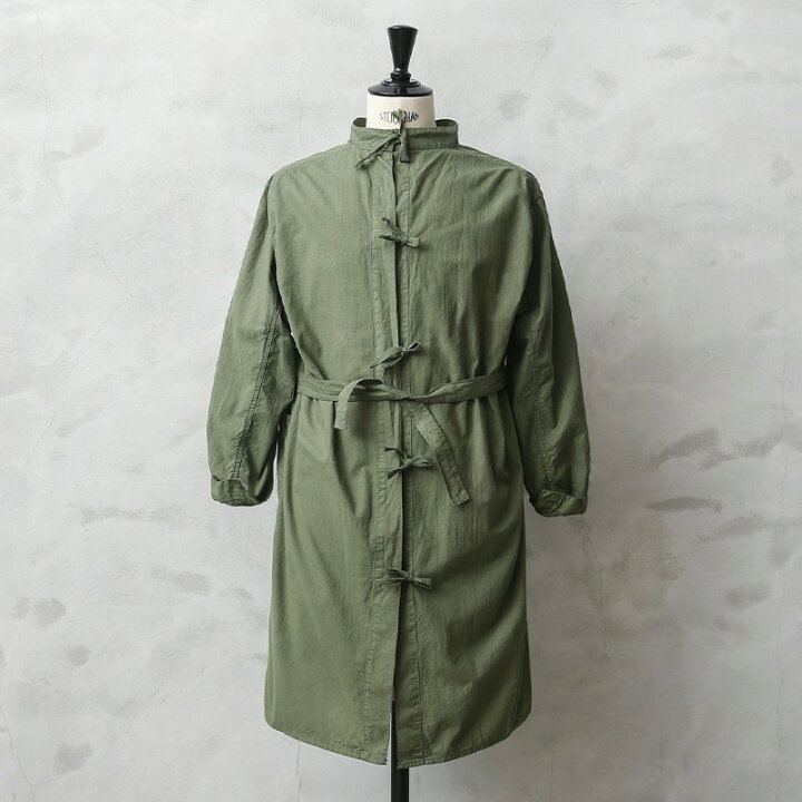楽天市場】実物 新品 デッドストック ロシア軍 コットン ガウン コート 