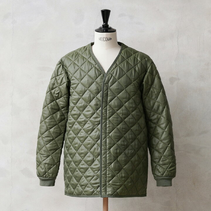 楽天市場】実物 新品 デッドストック ベルギー軍 キルティング 