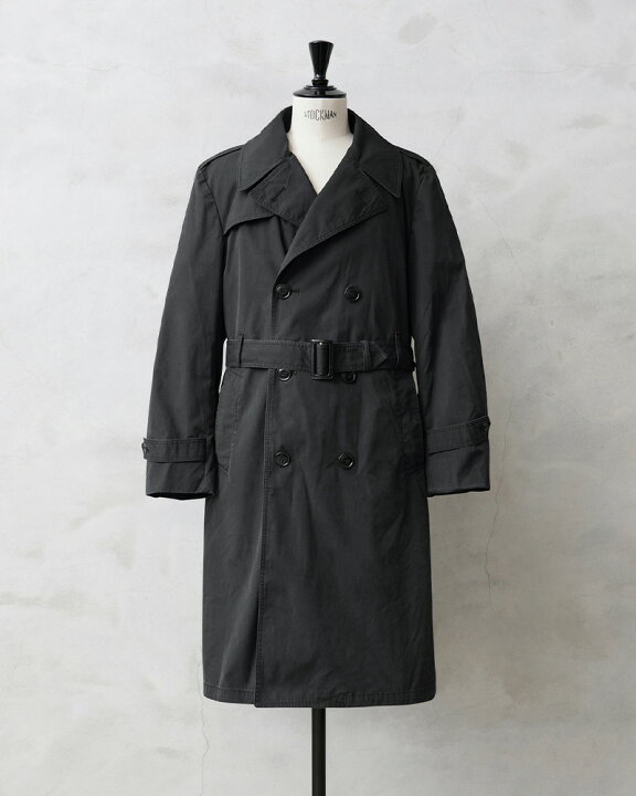 楽天市場】実物 USED 米軍 U.S. NAVY ブラックトレンチコート ライナー 